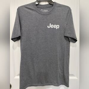 Jeep Women's Gray Short Sleeve Logo Tee #0657